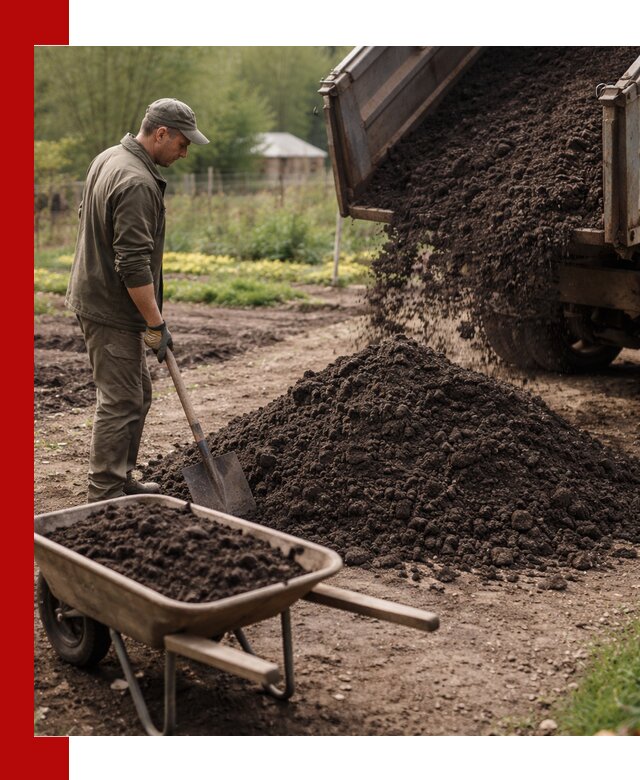 Доставка качественной земли для огорода в Конаково