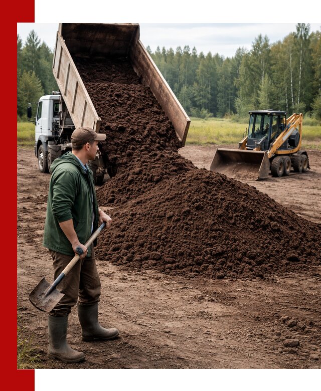 Купить верховой торф с доставкой в Конаково для садоводства и растений