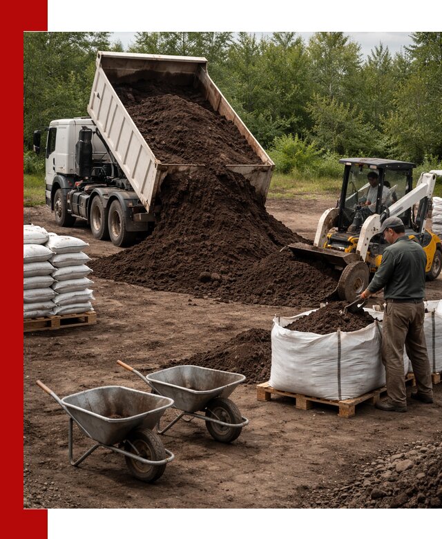 Доставка и продажа торфогрунта в Конаково оптом и в розницу