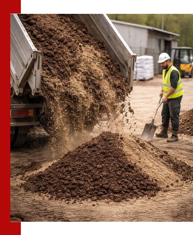 Доставка торфо-песчаной смеси в Конаково для строительства и озеленения