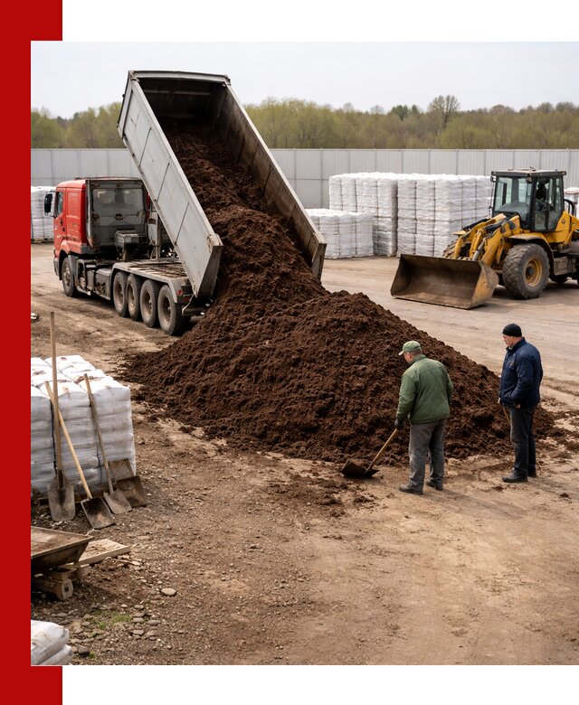 Доставка торфяных смесей оптом и в розницу в Конаково