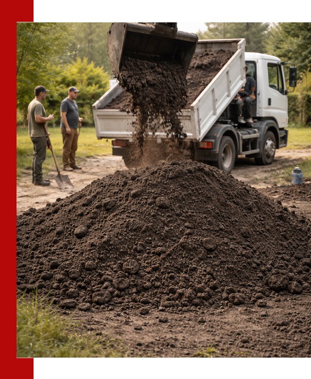 Доставка и продажа чернозема в Конаково оптом и в розницу