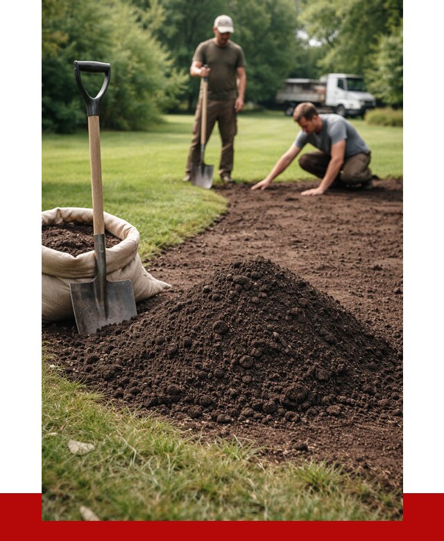 Купить чернозем для газона в Конаково от 4258 р. | ПРОНЕРУДКнк