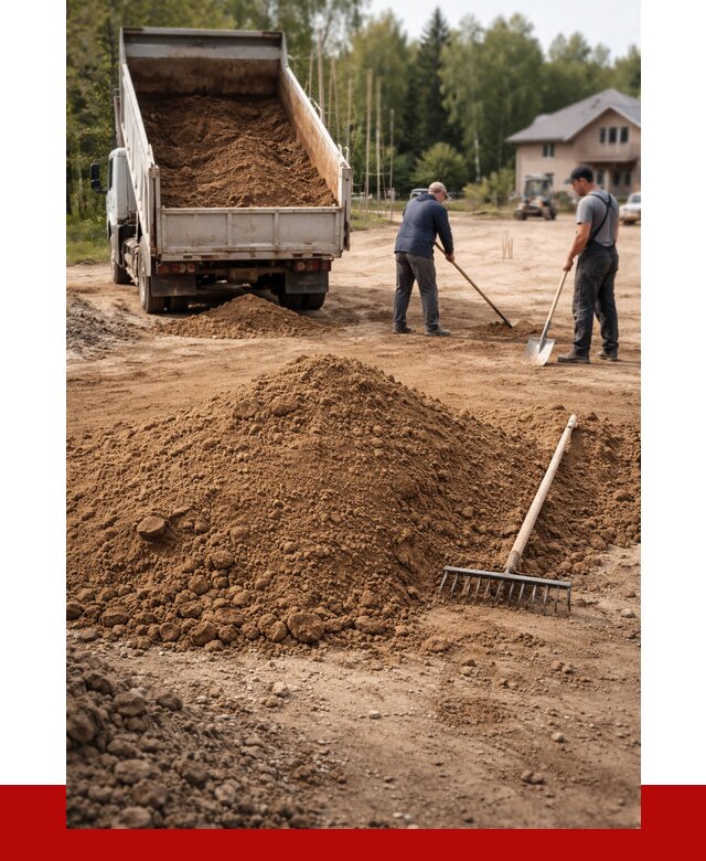 Суглинок для планировки в Конаково с доставкой от 4258 р. | ПРОНЕРУДКнк