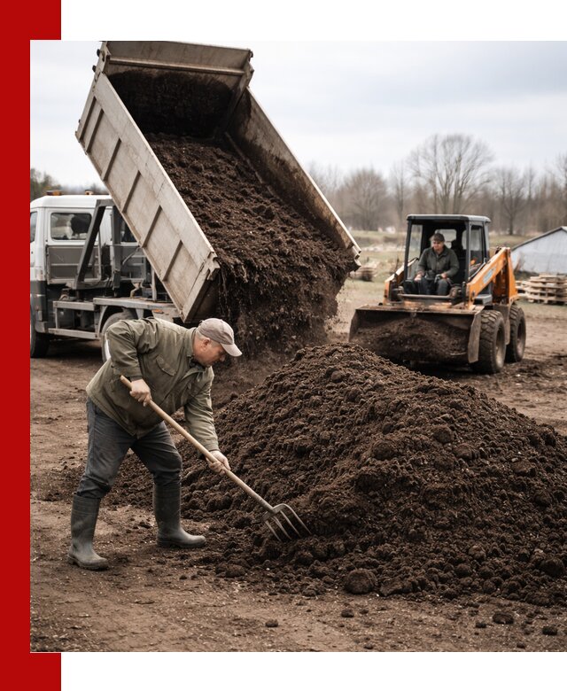 Доставка и продажа перегноя в Конаково быстро и дешево