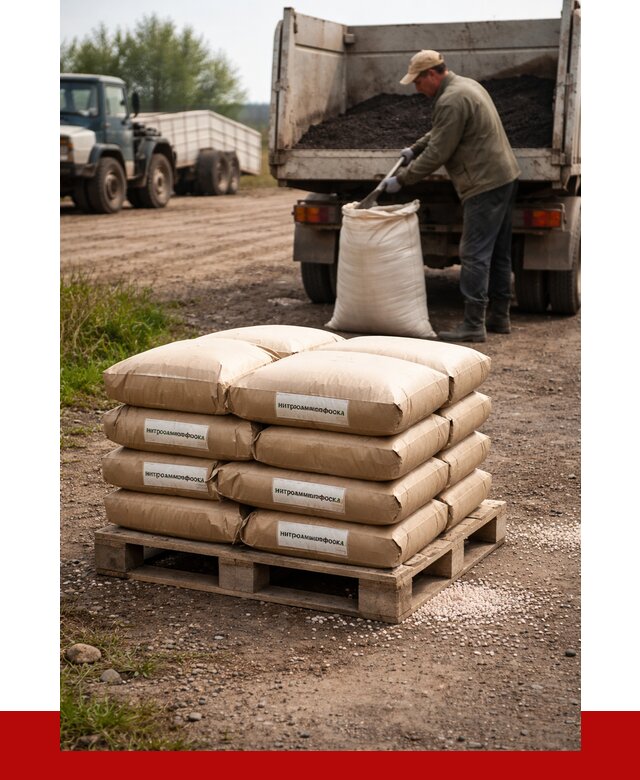 Купить нитроаммофоска в Конаково от 4258 р. за куб | ПРОНЕРУДКнк