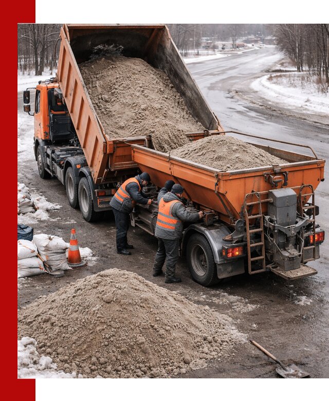 Поставка и вывоз пескосоля в Конаково оптом и в розницу
