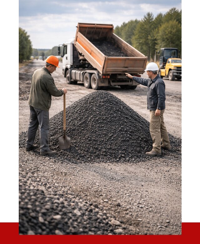 Купить асфальтовую крошку для дорог в Конаково от 4258 р. | ПРОНЕРУДКнк