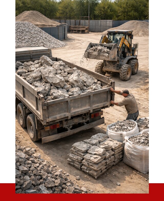 Купить бой бетона с доставкой в Конаково от 4866 р. | ПРОНЕРУДКнк