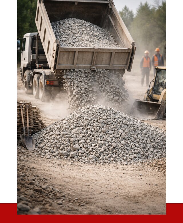 Купить дробленый бетон в Конаково от 1723 р./куб | ПРОНЕРУДКнк