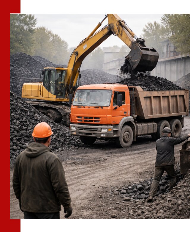 Доставка угля автотранспортом в Конаково быстро и выгодно