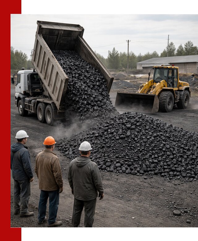 Доставка угля антрацита в Конаково с самосвалами и погрузкой