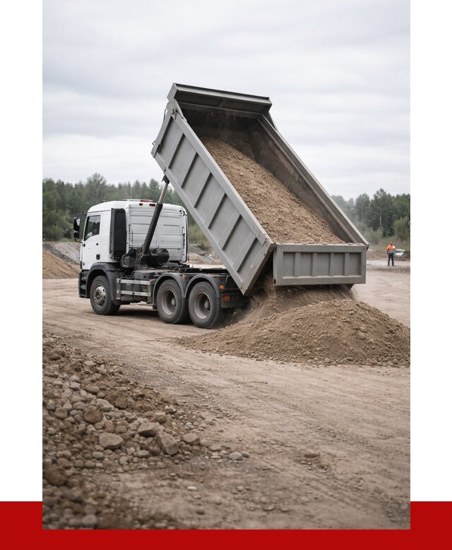 Доставка самосвалом 15 кубов в Конаково от 6589 руб. | ПРОНЕРУДКнк