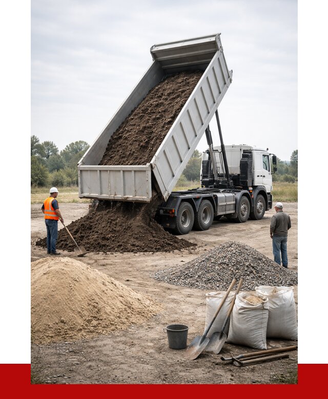 Доставка самосвалом 30 кубов в Конаково от 8616 р. | ПРОНЕРУДКнк