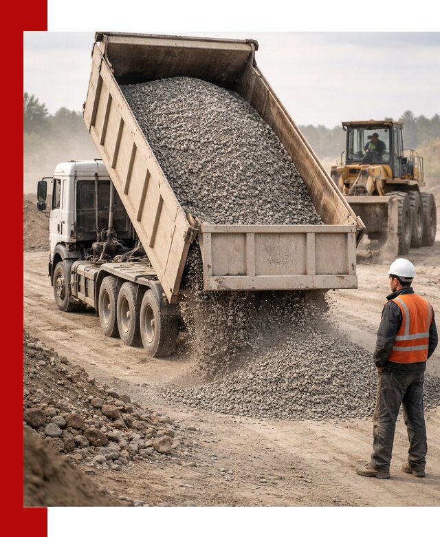 Доставка самосвалом 40 кубов цемента и сыпучих в Конаково