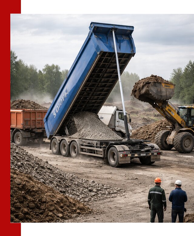 Аренда тонар 40 тонн в Конаково с доставкой материалов
