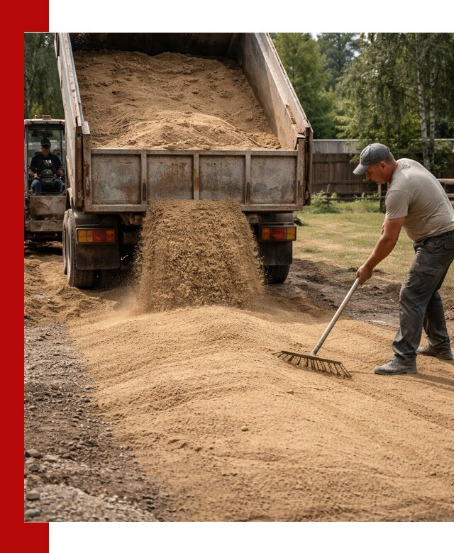Отсыпка участка песком в Конаково быстро и качественно