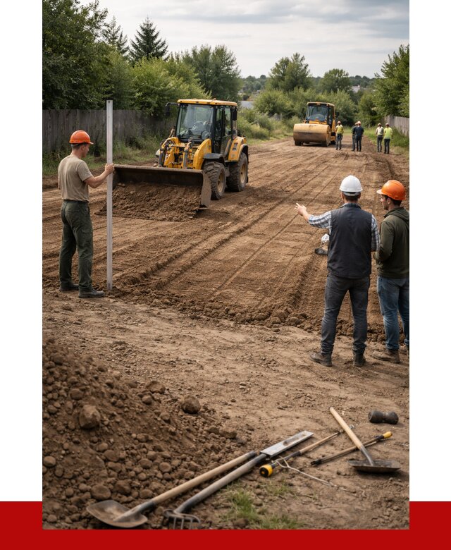Планировка участка грунтом в Конаково от 4562 р ПРОНЕРУДКнк