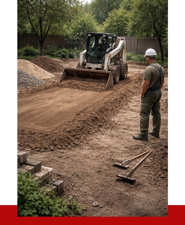 Выравнивание участка под ключ в Конаково от 3548 р. | ПРОНЕРУДКнк