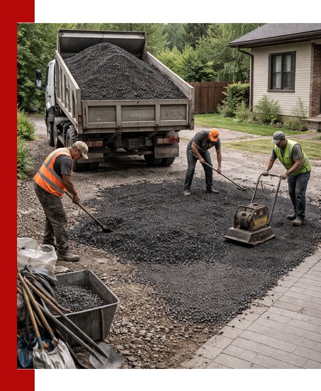 Асфальтовая крошка для двора с доставкой в Конаково